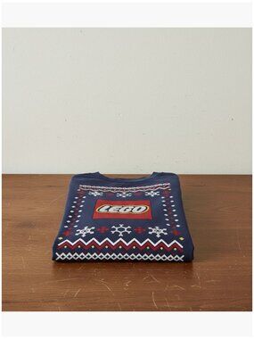 Lego Ugly Sweater Men's Short Sleeve T-Shirt Round Neck